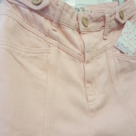 Free People We The Free roll cuff mom cords 27 - Picture 3 of 6